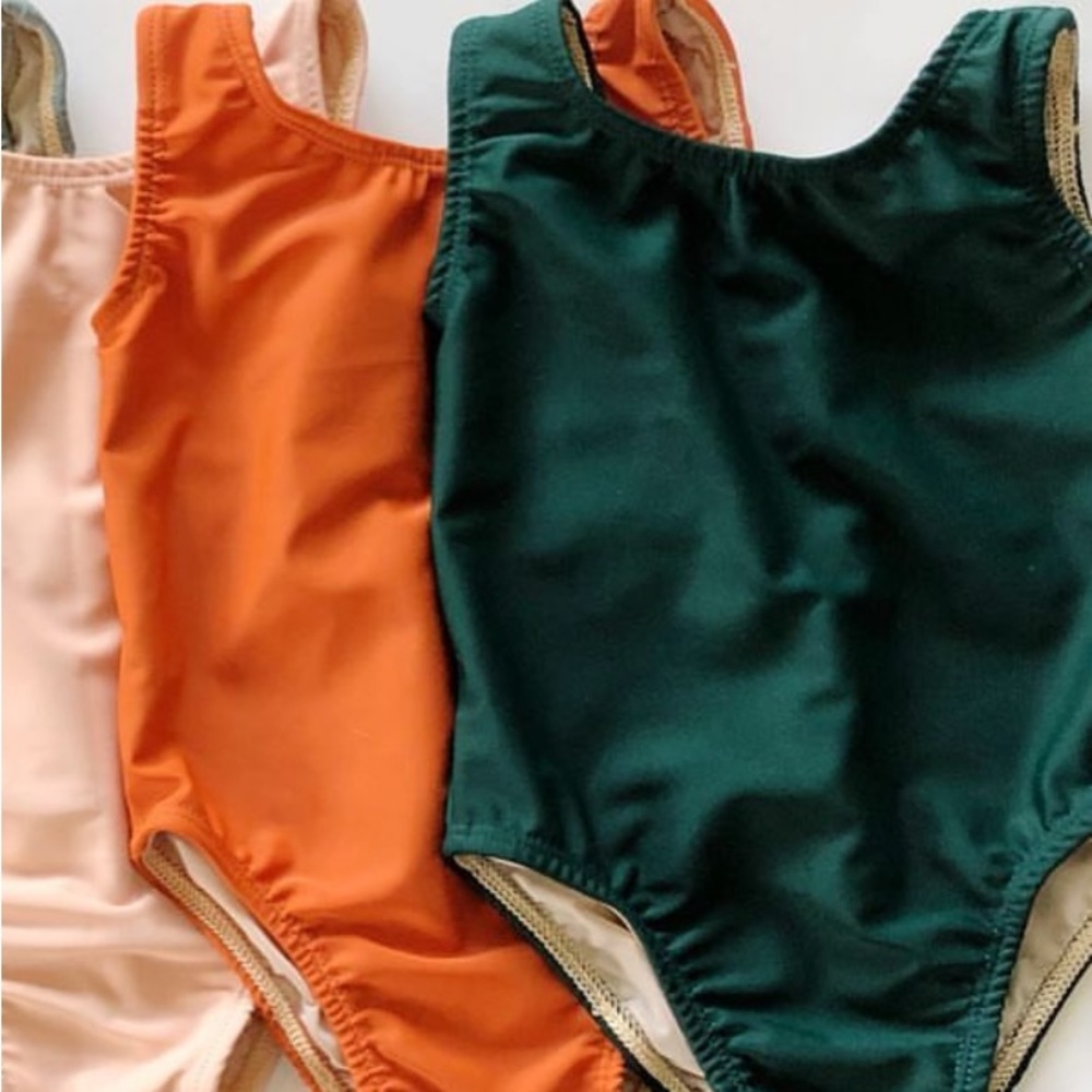 june park emerald green toddler one piece